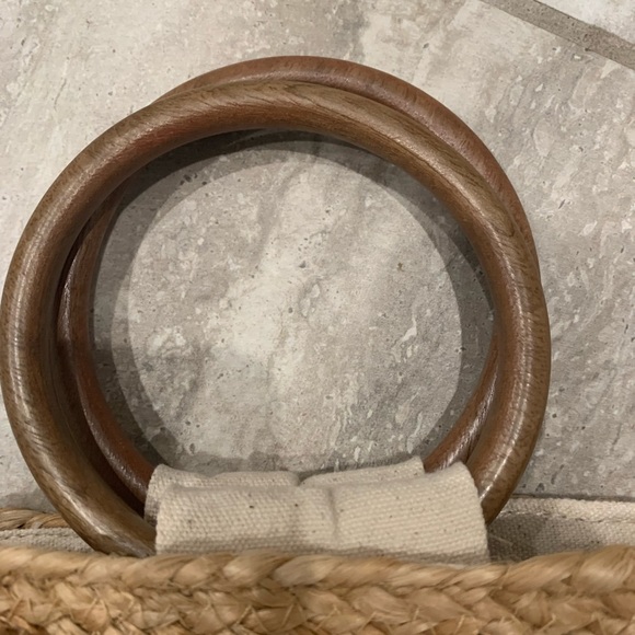 Sonoma Jute Striped Handbag/Crossbody, Multi Color - Picture 8 of 11